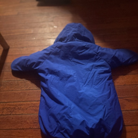 Vintage rugged bear infant car seat stroller winter bunting snowsuit - Picture 3 of 9